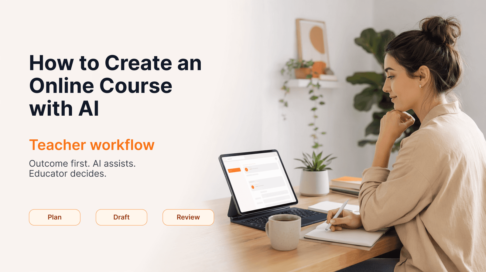 How to Create an Online Course with AI in 2026: A Teacher Workflow