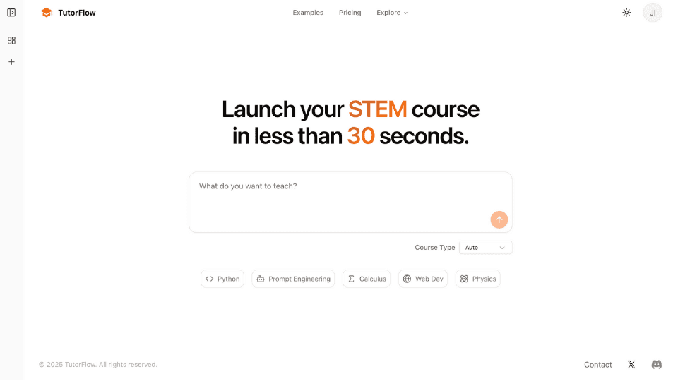TutorFlow Beta Launch: AI-Powered Course Creation for STEM Educators